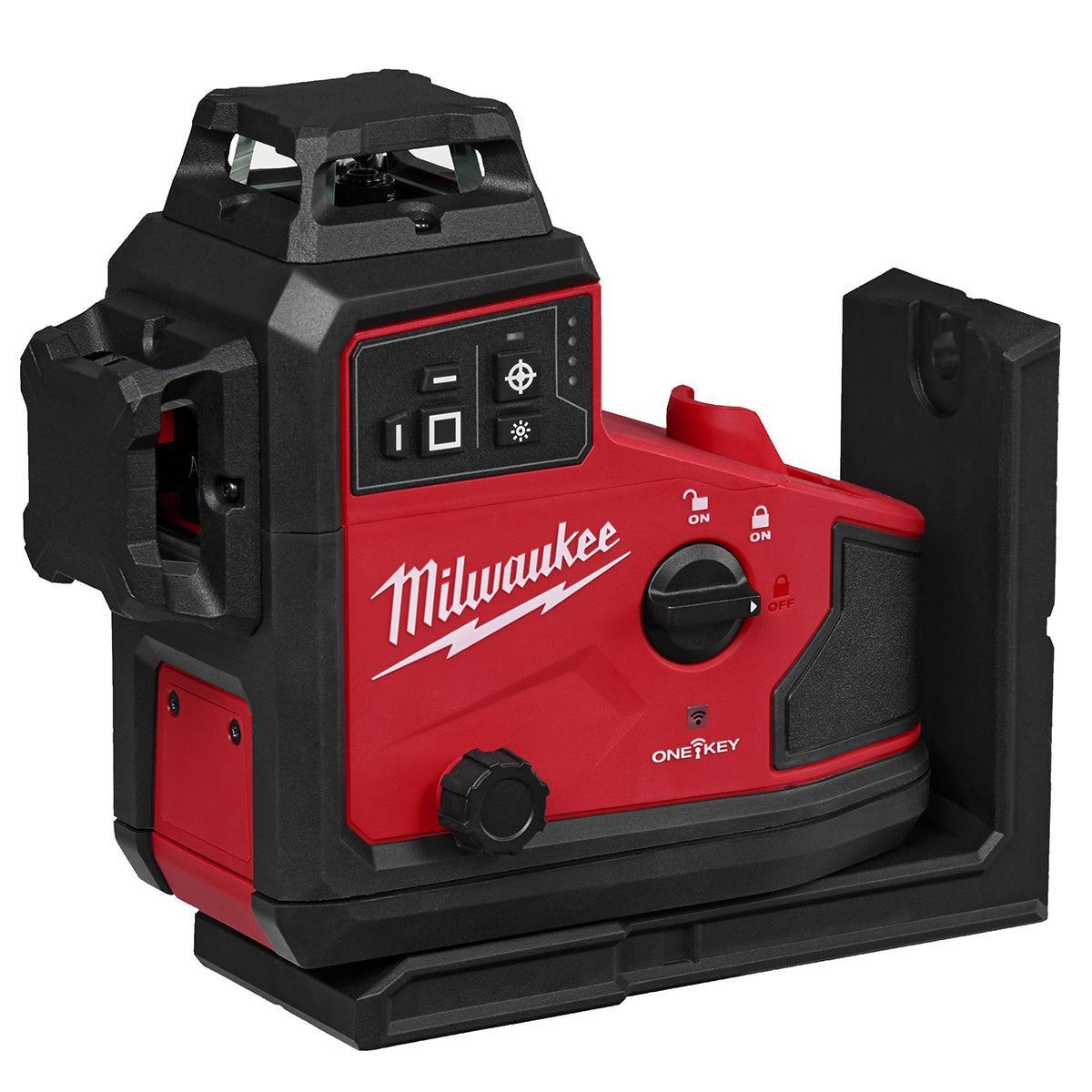 Milwaukee M12A3PLO-0C 12V M12 Green Auto Alignment 360° 3 Plane Laser with 1 x 2.5Ah Battery Charger Case & Laser Tripod