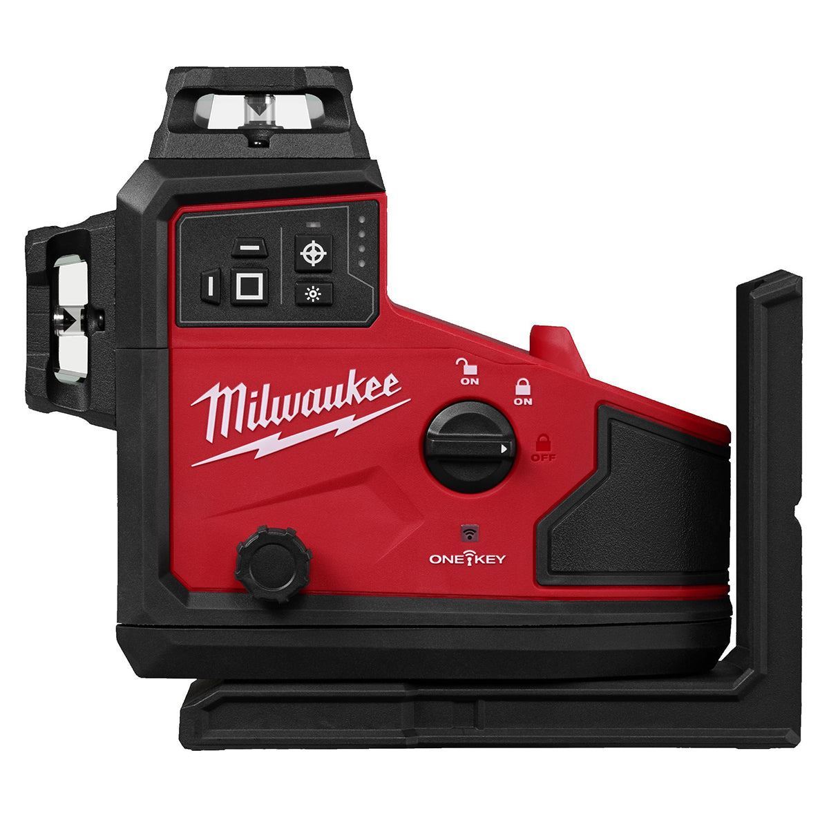 Milwaukee M12A3PLO-0C 12V M12 Green Auto Alignment 360° 3 Plane Laser with 1 x 2.5Ah Battery Charger Case & Laser Tripod